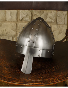 Thor's Spangenhelm-type helm in staal