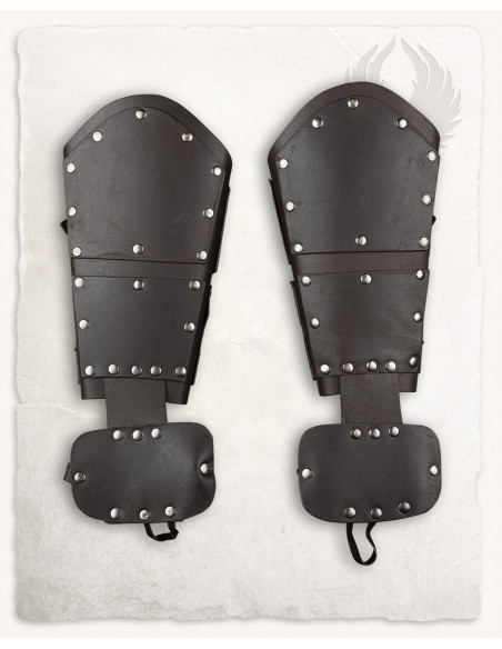 Brazales romanos Quintus en cuero...