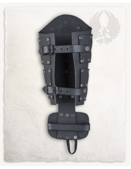 Quintus Roman bøjler i sort ruskind