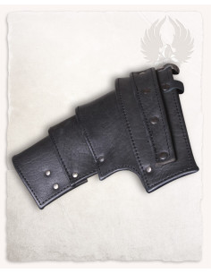 Albrecht middeleeuwse schoudervullingen in zwart 2