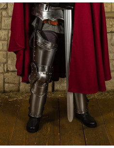 Middelalderlige Baltasar benbeskyttere komplet 2