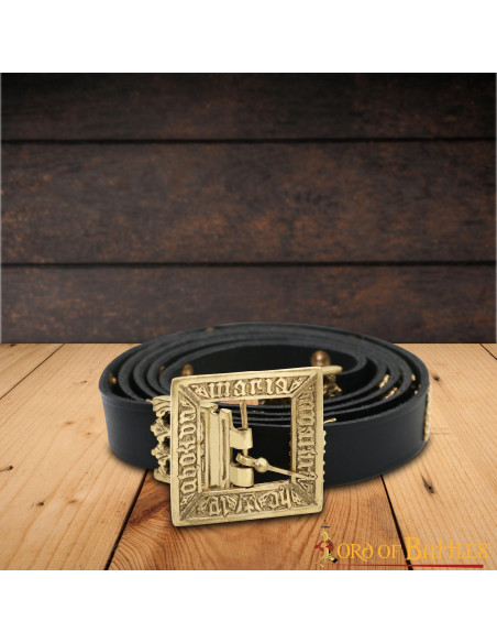 Middeleeuwse Pommeren Eric lederen riem