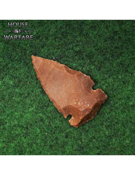 Neolitisk siles pilespids (6,6 cm.)