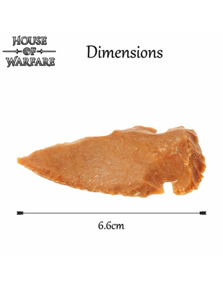 Neolithische sijlen pijlpunt (6,6 cm.)
