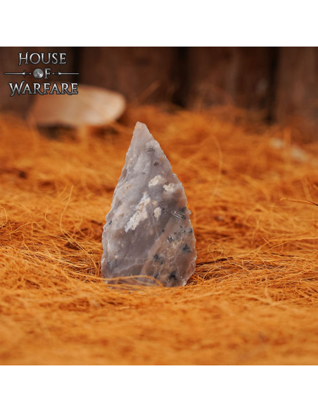 Punta de flecha de sílex marrón... Punta de flecha de sílex marrón...