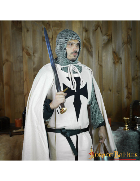 Tabardo medieval en algodón de...