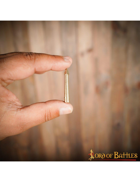 Set van 10 massief koperen...