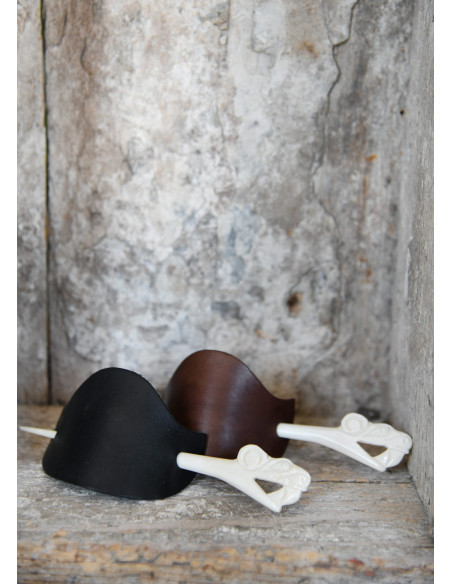 Wikinger-Haarspange mit Knochennadel...