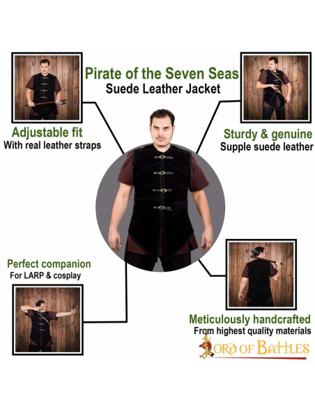 Seven Seas Pirate ruskindsvest