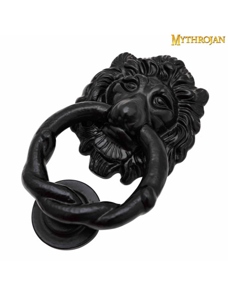 Leon dørhammer i smedejern (15,2x8,8...