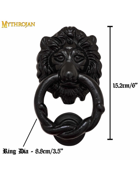 Leon deurklopper in smeedijzer...