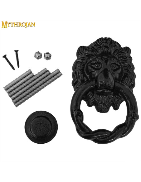 Leon deurklopper in smeedijzer...