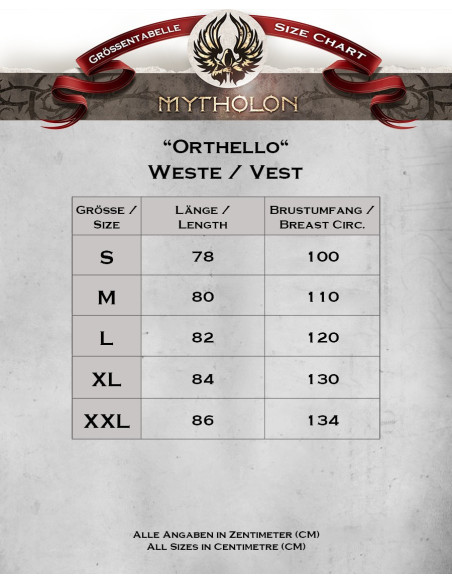 Orthello Renaissance vest van...