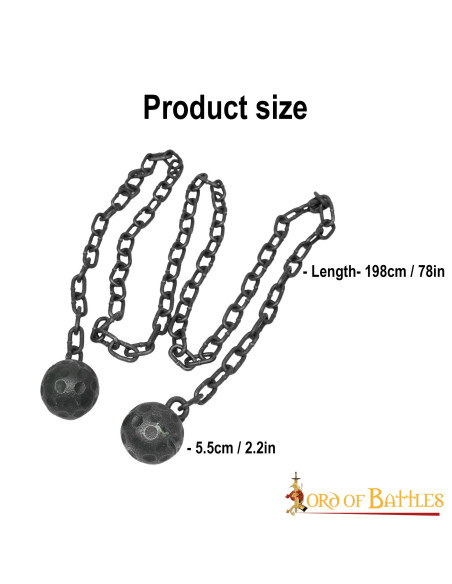 Middelalderlig meteorhammer for...