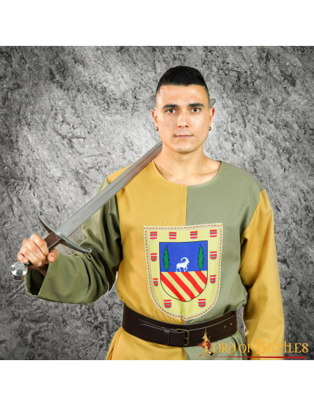 Tabardo medieval bicolor...