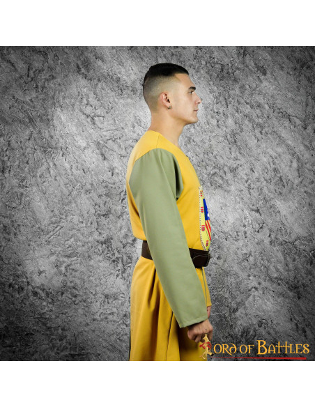 Middeleeuwse tweekleurige...