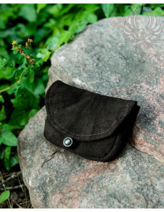 Kleine mittelalterliche Tasche Modell Rickar, braun