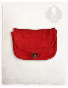 Kleine mittelalterliche Tasche Modell Rickar, rot 2