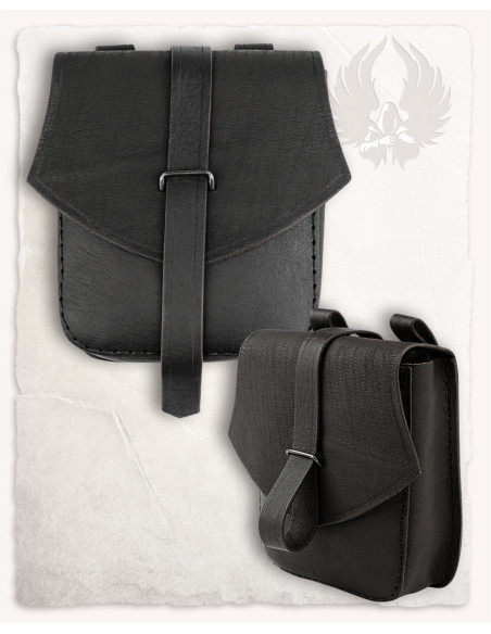Bolso medieval modelo Tostig, cuero... Bolso medieval modelo Tostig, cuero...