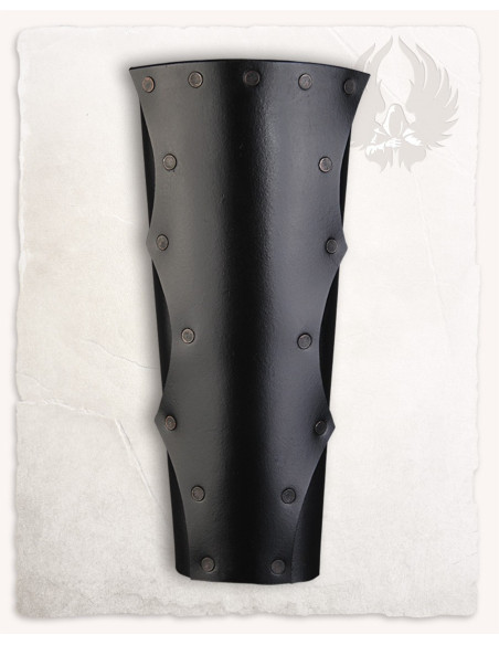 Zwart leren kanen Rasmus-modellen