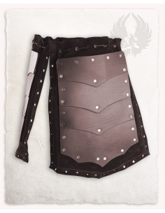 Vordere Snares aus braunem Leder, Rasmus-Modell