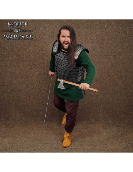 Viking Birka lamellair pantser van staal