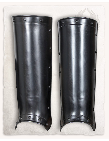 Middeleeuwse Jost-kanen in zwart staal