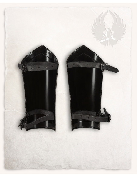 Grebas medievales Mina en acero pulido