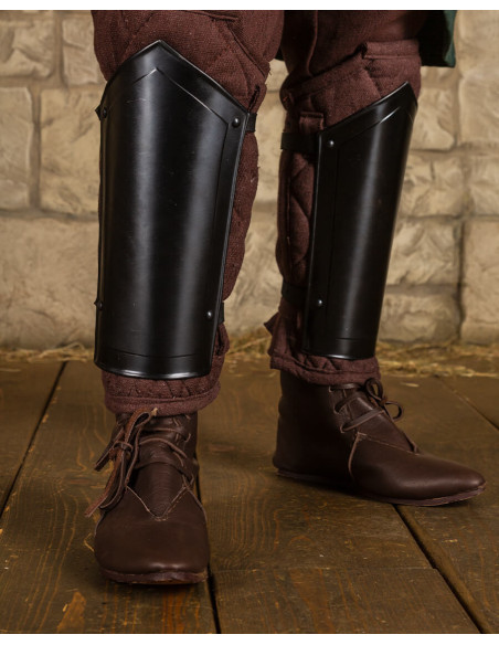 Mittelalterliche Mina-Beinschienen...