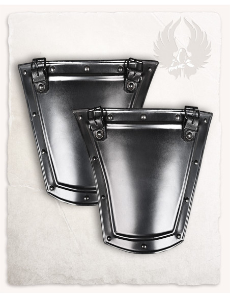 Georg model escarcelas med sort finish