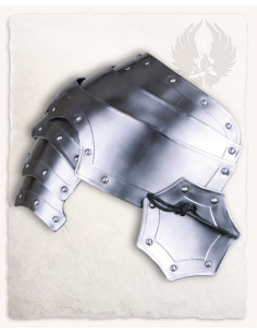 Hombreras medievales grandes modelo Balthasar, acabado... 2