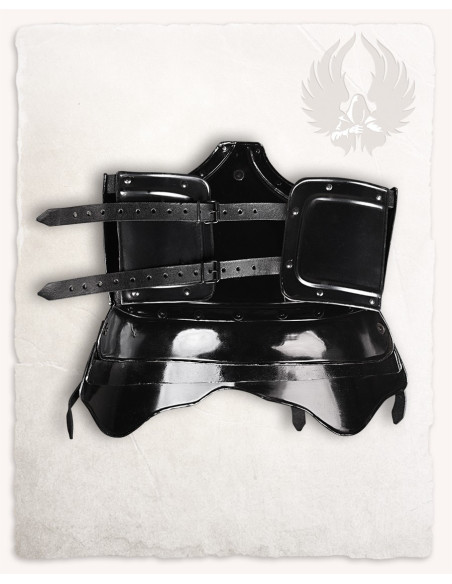 George model middelalderbryst, sort...