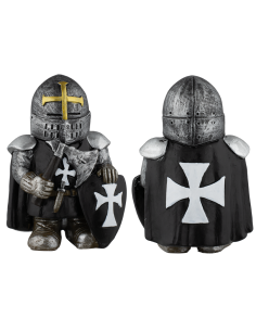 Figura de resina Caballero Hospitalario con escudo y...