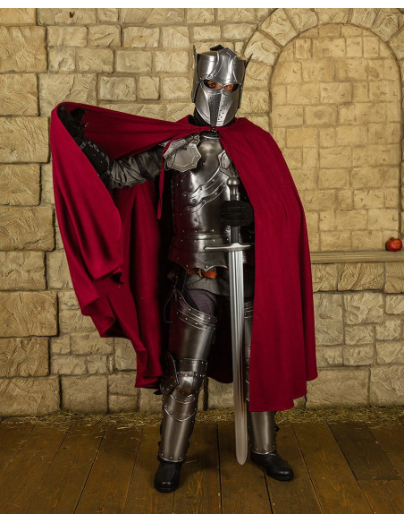 Casco medieval Rey con Corona modelo...