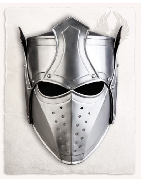 Casco medieval Rey con Corona modelo...