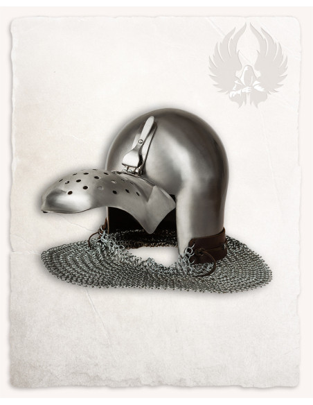 Ottokar model gaaskom, gepolijst staal