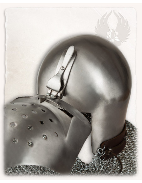 Ottokar model mesh skål, poleret stål