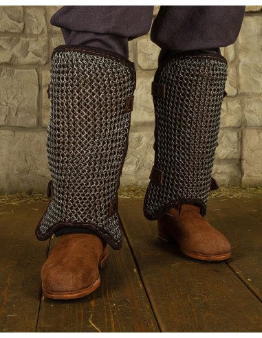 Grebas cota de malla acero, modelo Connor