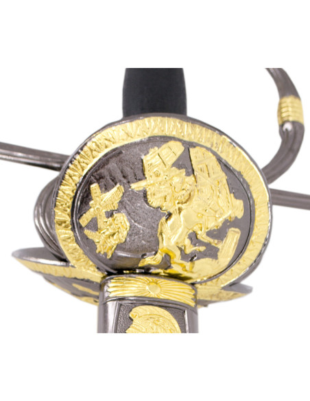 Don Quijote-Schwert mit Nickel- und...