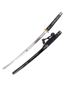 Katana práctica básica vaina madera lacada