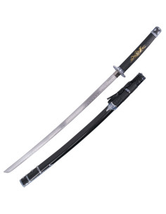Dekorative Katana Tsuba Samurai War