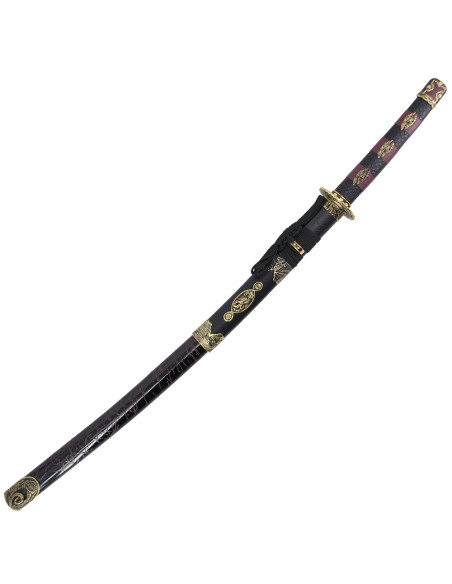 Dekorative Katana Tsuba Kirschblüte