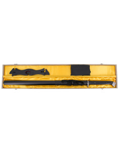 Einfaches, praktisches Katana mit schwarzer, bespannter... 2