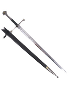 Uofficielt Andúril Sword Ringenes Herre (med stativ)