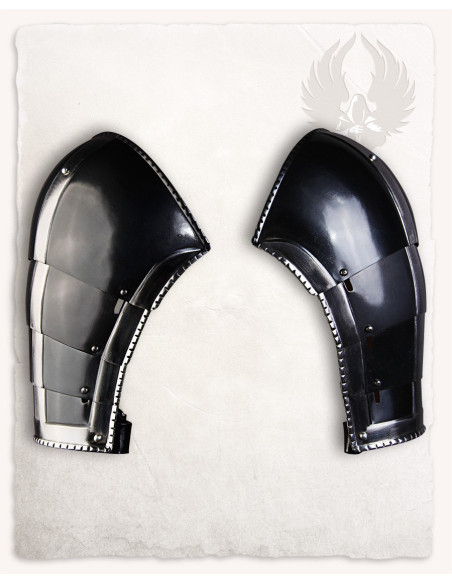 Hombreras medievales en acero...