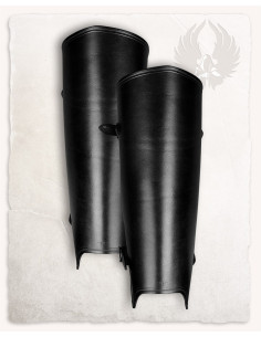 Grebas romanas lisas modelo Octavius, negro
