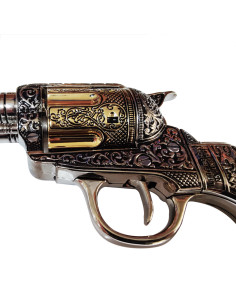 Colt 45 PeaceMaker Revolver, kurze Metallgriffe, 27 cm. 2