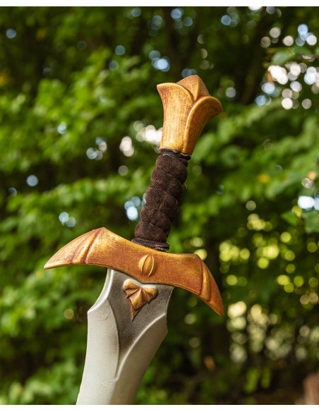 Farin model LARP kortzwaard, gouden...
