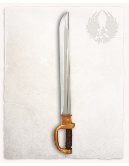 LARP pirat sabel Diego model, guld...