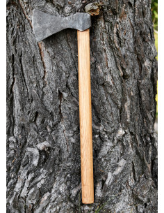Hacha Vikinga de acero forjado a mano, tipo A 2